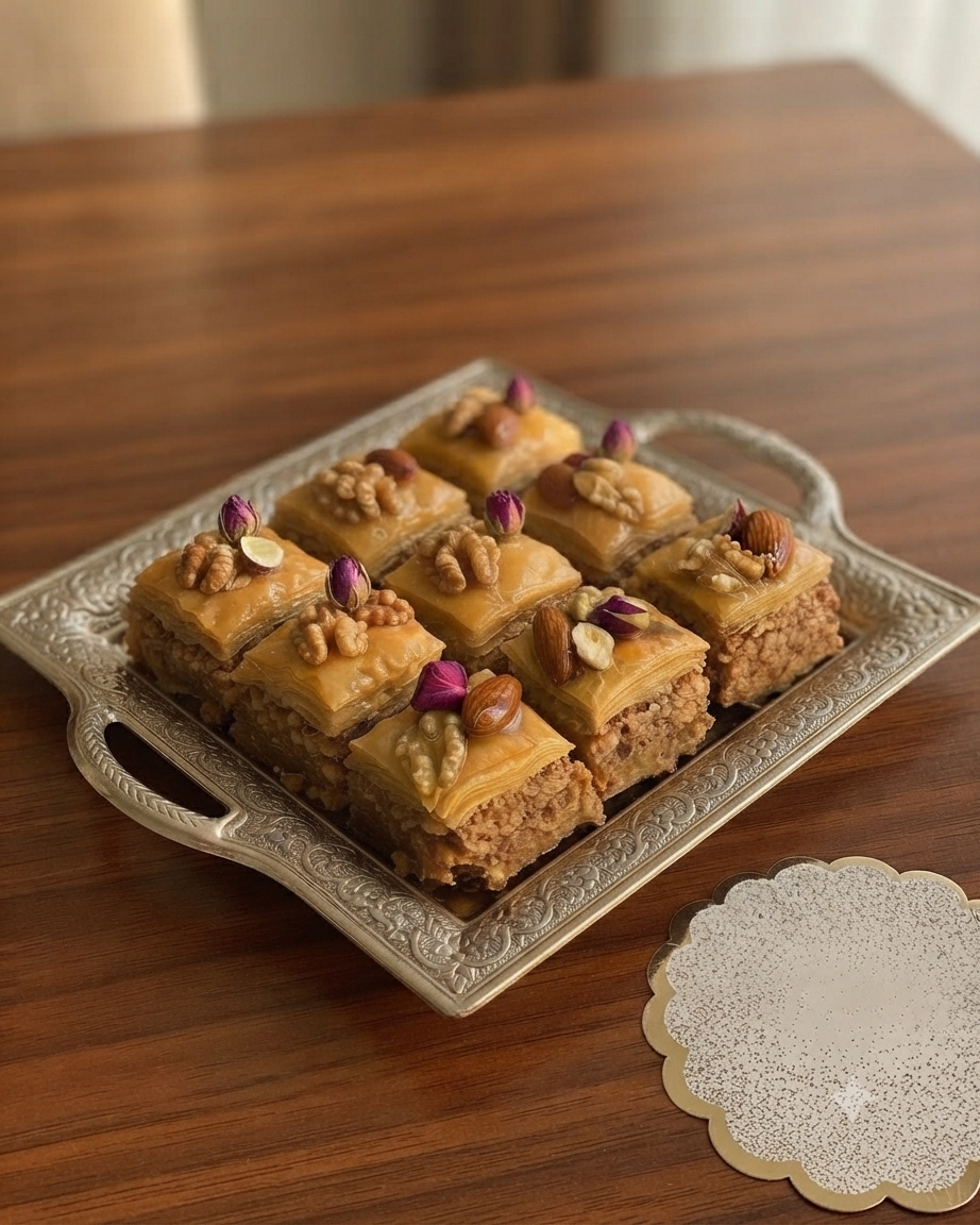 Baklawa aux Fruits Secs