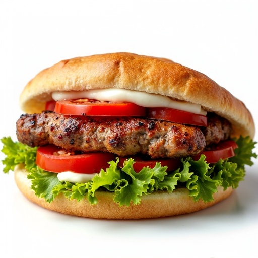 PAIN ROND KEBAB